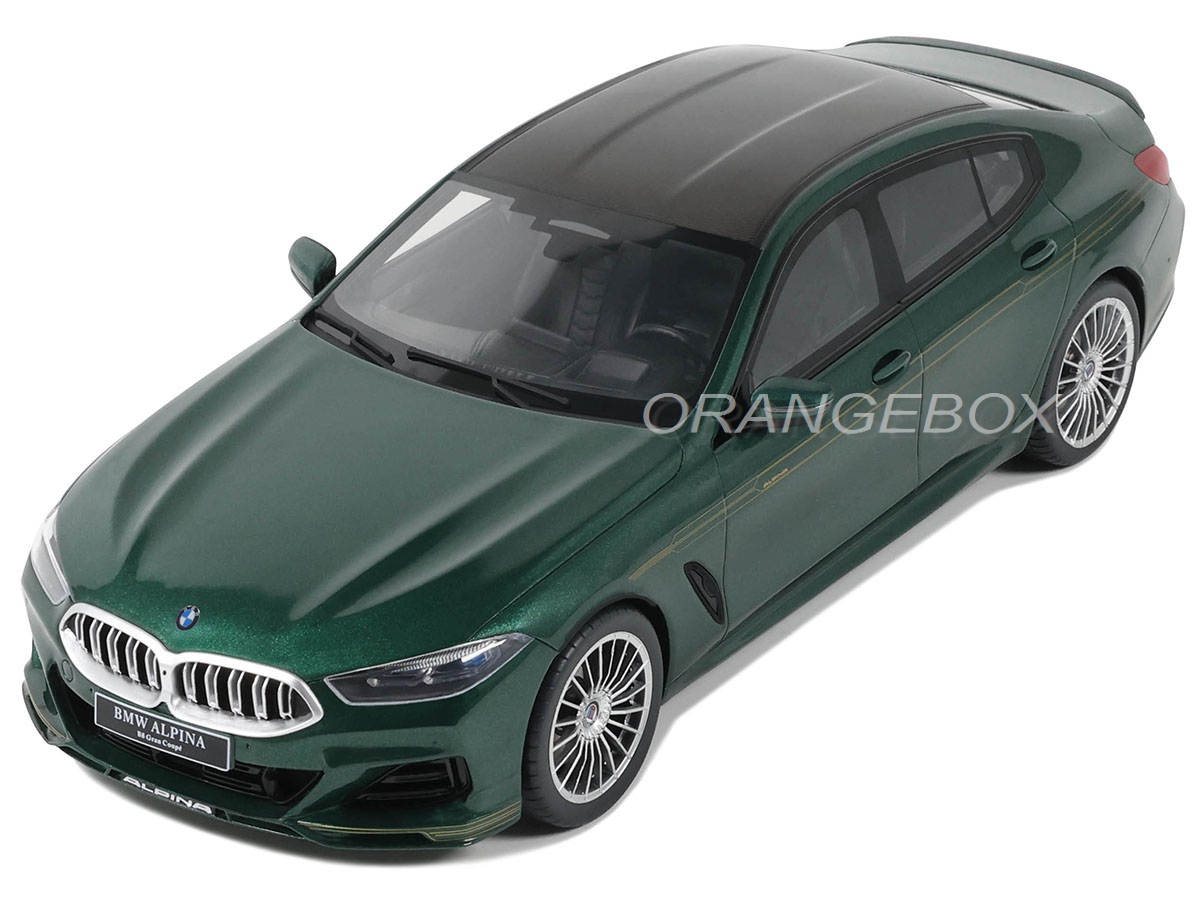 新品 1/18 GTスピリット BMWアルピナ B8 アルピナグリーン BMW 8-Series B8 Alpina Gran Coupe 2023 1:18 GT Spirit Verde - 19