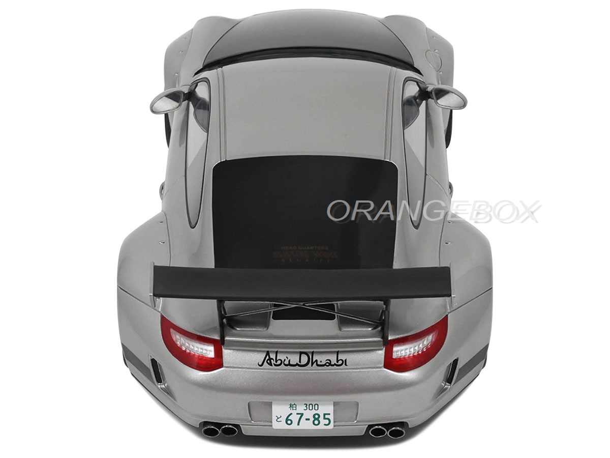 GT Spirit Porsche 911 (997) RWB Abu Argent – 1/18 – Modèle 2024 – GT483