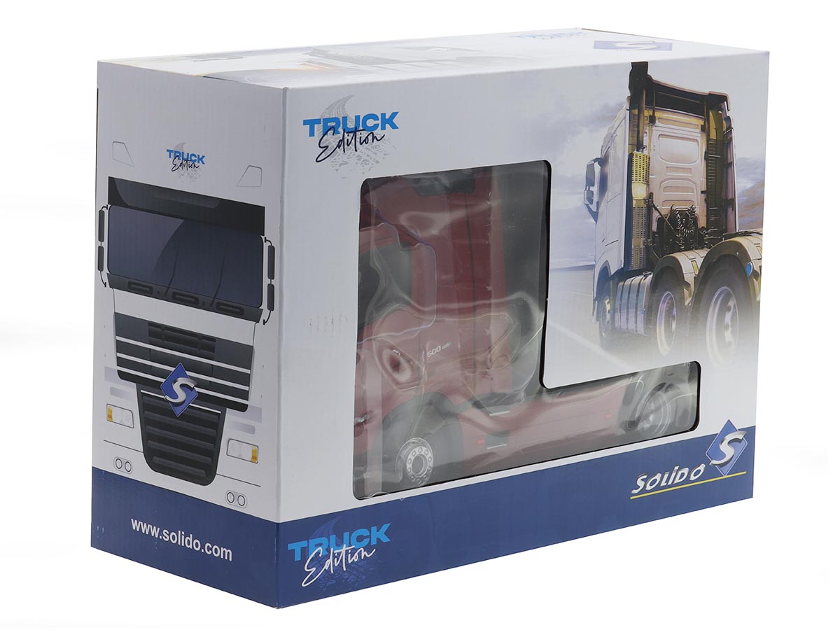 Volvo FH Globetrotter XL Edição 25 Anos 1:24 Solido Vermelho - 20