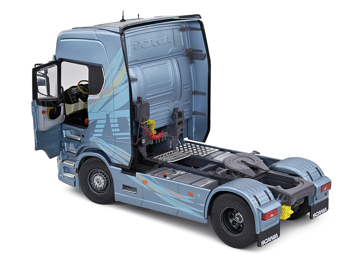 Scania S770 Highline Fross Edittion 2022 1:24 Solido Azul - 20