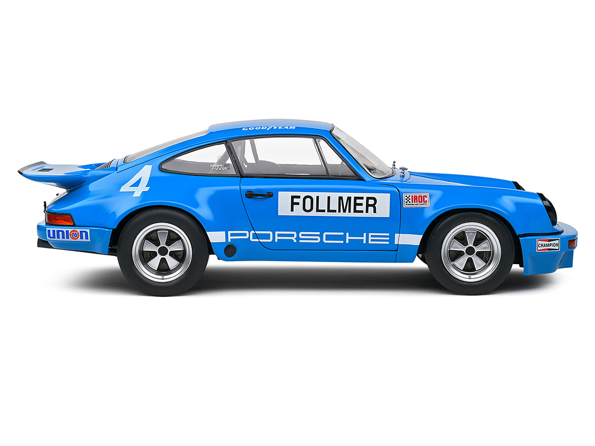 PRÉ-VENDA *** Porsche 911 IROC 1974 1:18 Solido Verde - 19 anos! Loja