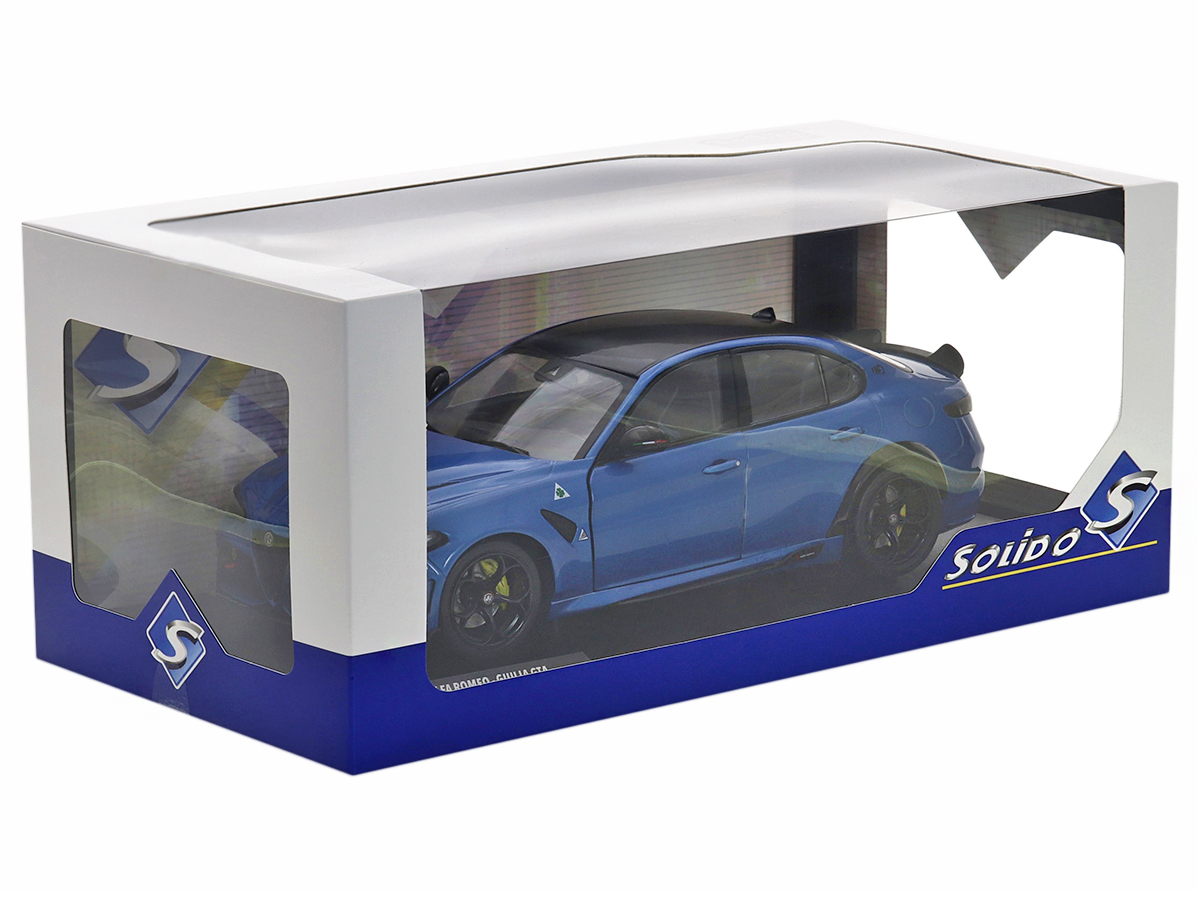 Alfa Romeo Giulia Gta 2022 Bleu 1:18 Modèle 1806906 SOLIDO