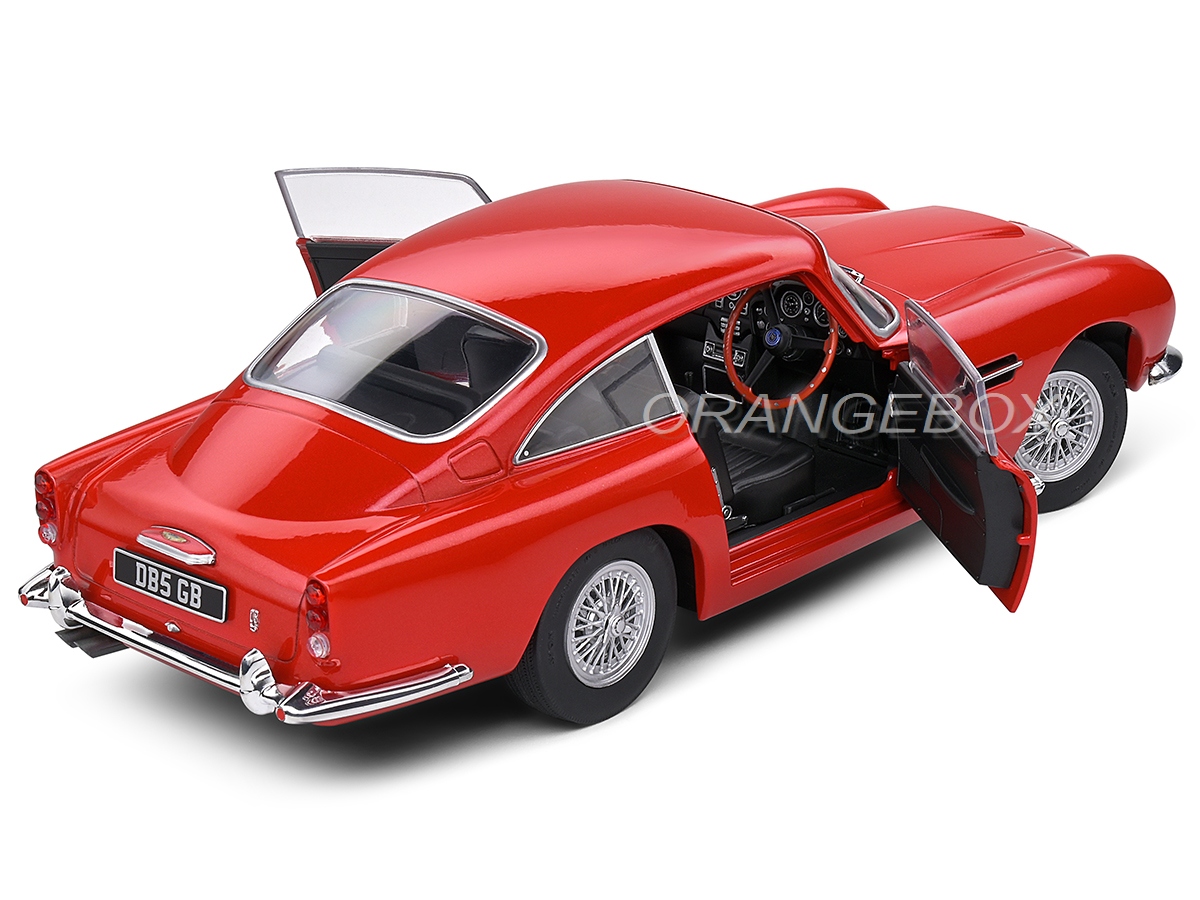 ASTON MARTIN DB5 007 1/18＋1:64 Aston Martin DB5 1964 1:18 Solido Vermelho - 19 anos! Loja on-line
