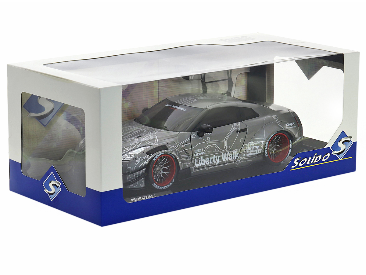 Nissan GT-R (R35) 2022 Liberty Walk Body Kit 2.0 1:18 Solido