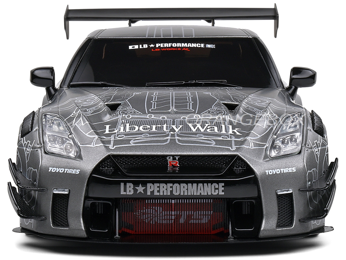 Nissan GT-R (R35) 2022 Liberty Walk Body Kit 2.0 1:18 Solido
