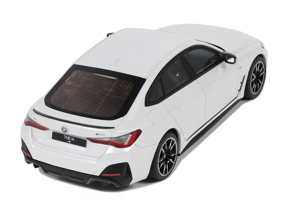 BMW I4 M50 C6A 2021 1:18 OttOmobile Branco - 20 anos! Loja on-line