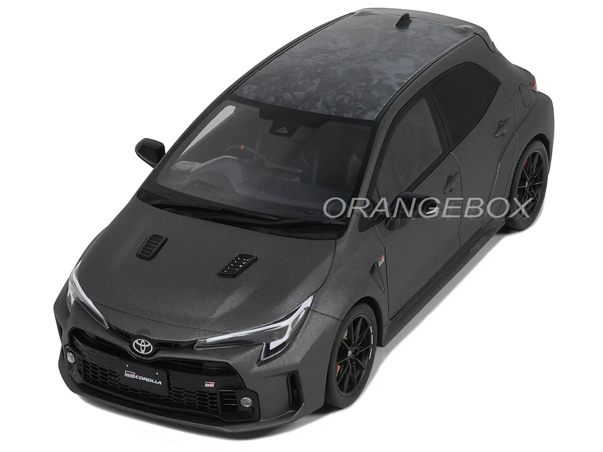 GR COROLLA MORIZO Edition ミニカー PRÉ-VENDA *** Toyota Corolla GR Morizo Edition Dunkelgrau