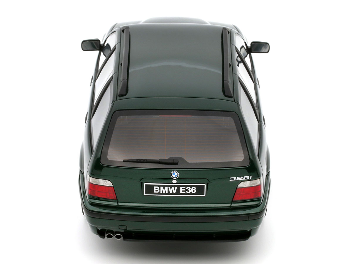 Modèle Réduit BMW E36 328i Touring M Pack 1997 - Vert Fern Green - Marque Ottomobile - 1/18 - Neuf