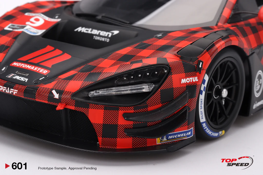 McLaren 720 GT3 EVO Pfaff Motorsports 2024 IMSA Motul Course De Monterey 118 Topspeed