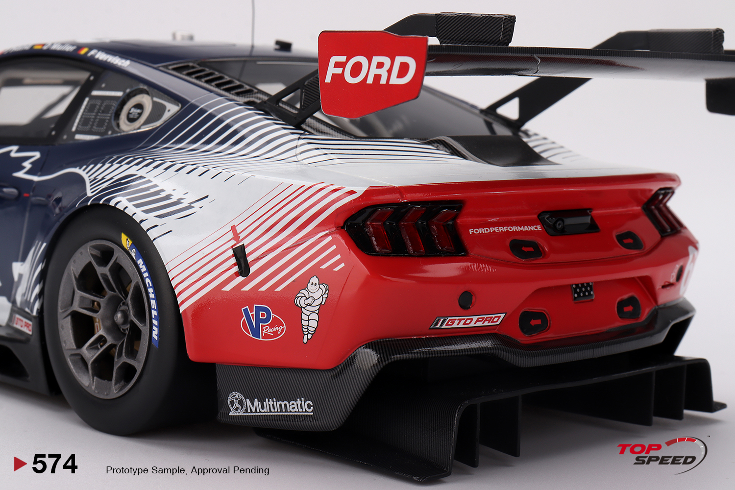 Ford Mustang GT3 2024 IMSA Daytona 24 Horas 1:18 TopSpeed - 20