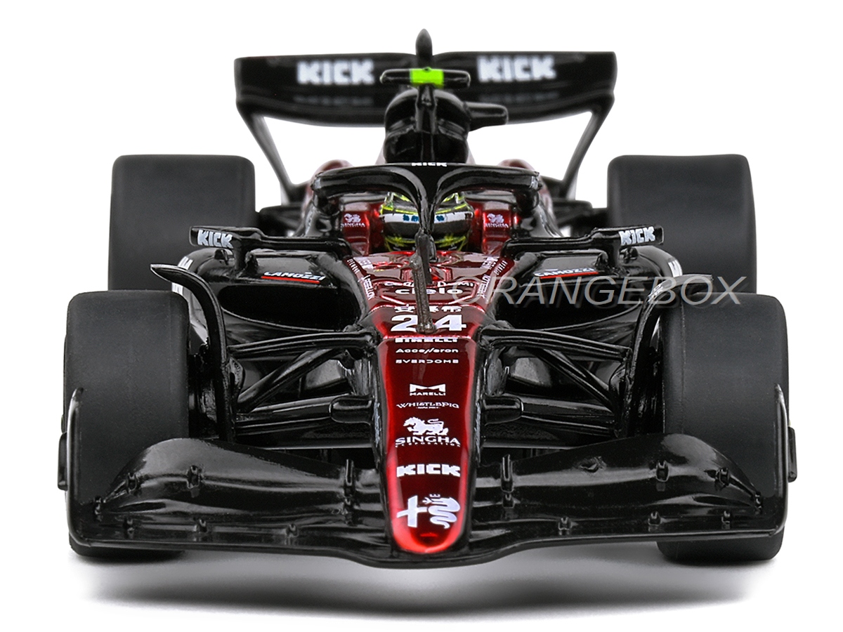Fórmula 1 Alfa Romeo C43 Gp Espanha 2023 Guanyu 1:43 Solido - 20