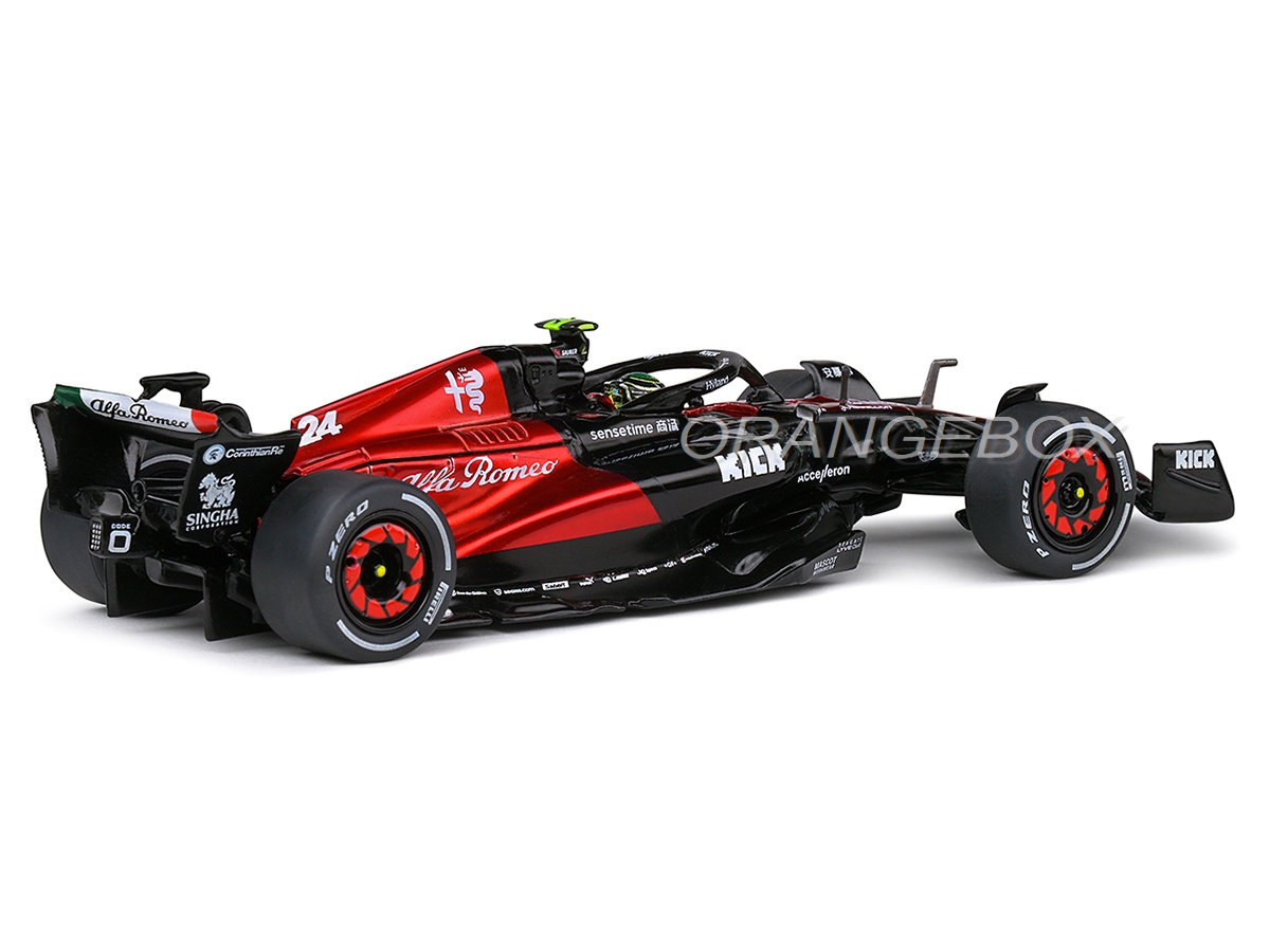 Fórmula 1 Alfa Romeo C43 Gp Espanha 2023 Guanyu 1:43 Solido - 20