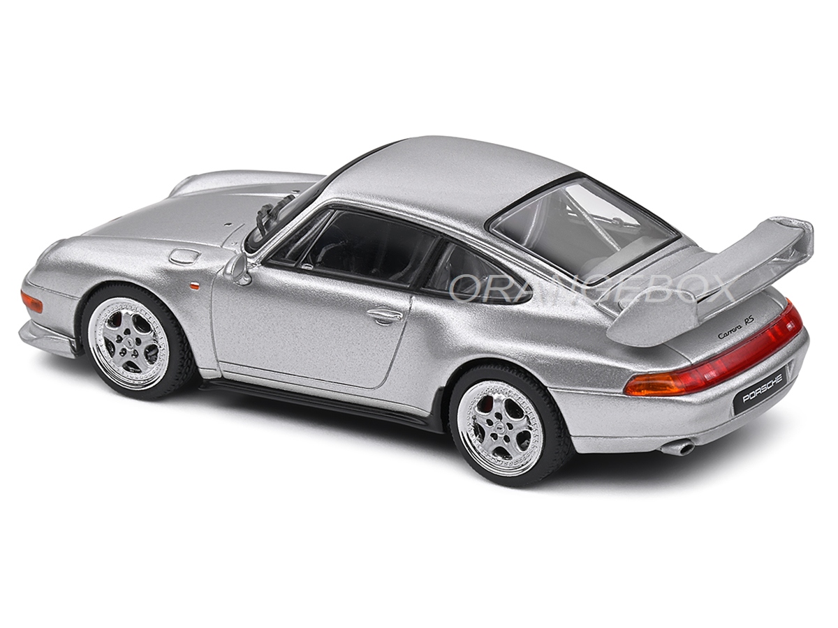 Porsche 911 993 RS Clubsport 1993 1:43 Solido Prata - 19 anos