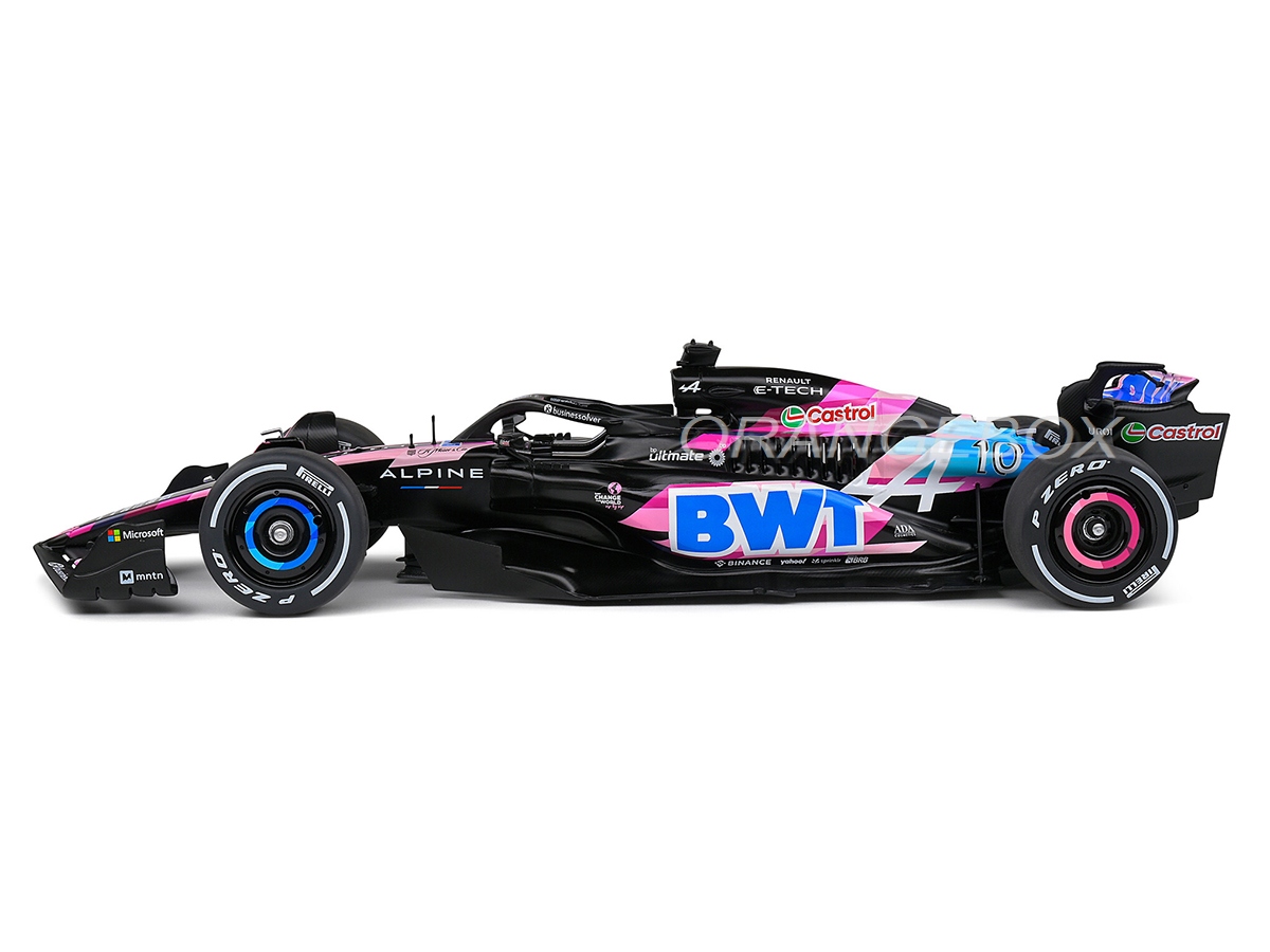 SOLIDO 1814002 ALPINE A524 – Monaco GP 2024 Gasly F1 1/18