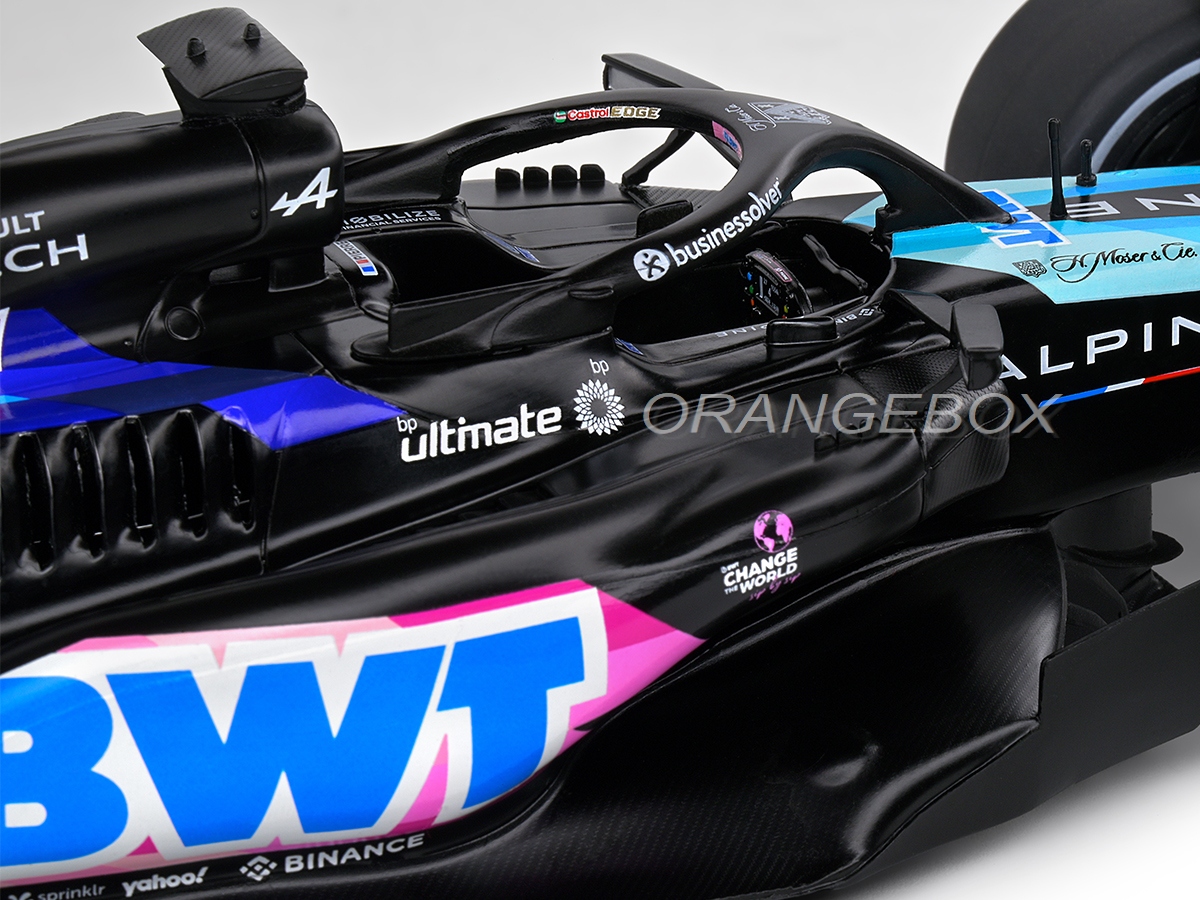 Fórmula 1 Alpine A524 Présentation 2024 Esteban Ocon 1:18 Solido