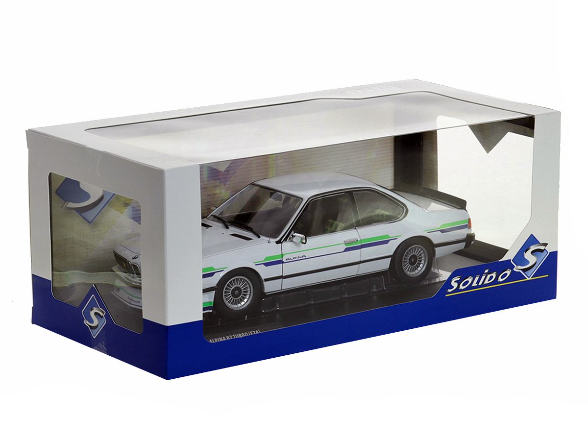BMW Alpina B7 Turbo (E24) 1984 1:18 Solido Branco - 19 anos! Loja