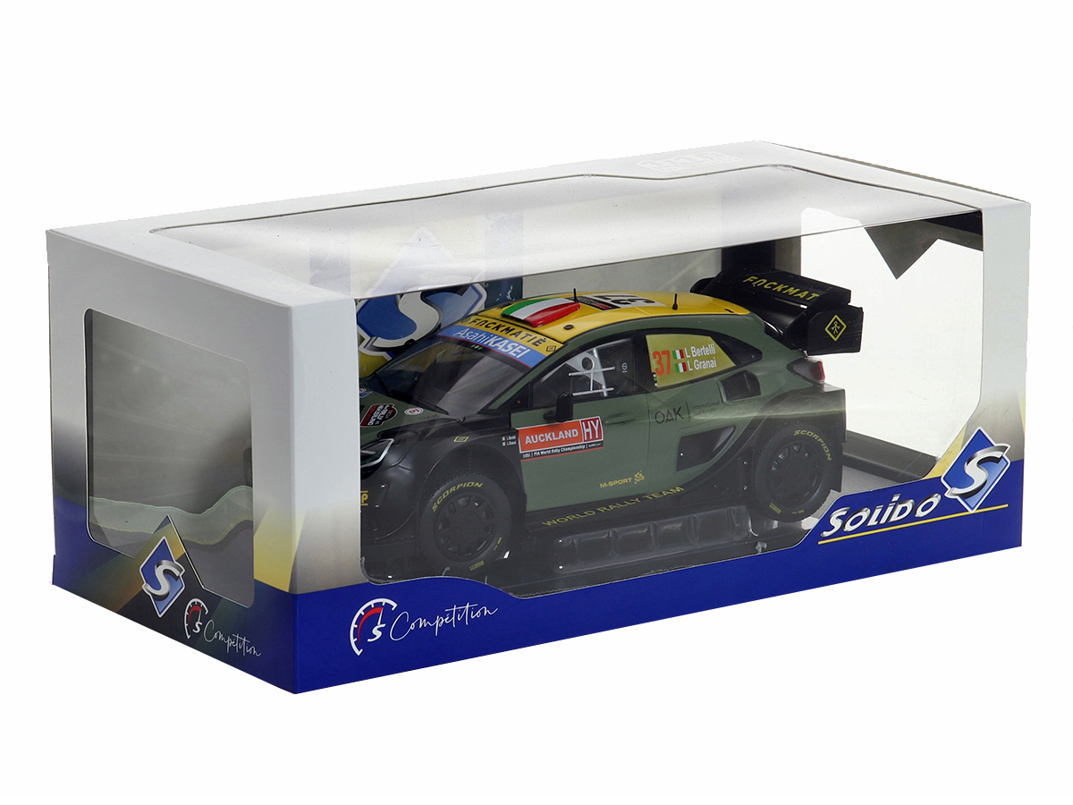 Ford Puma Rally 1 Nova Zelândia 2024 1:18 Solido - 20 anos! Loja