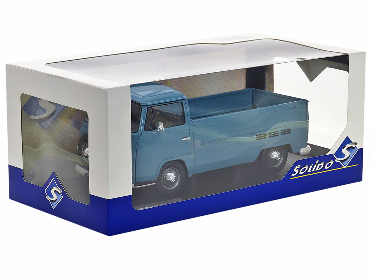 Volkswagen T2 Pick Up 1968 – Miniature Solido 1/18 – Vert – Métal – Neuf