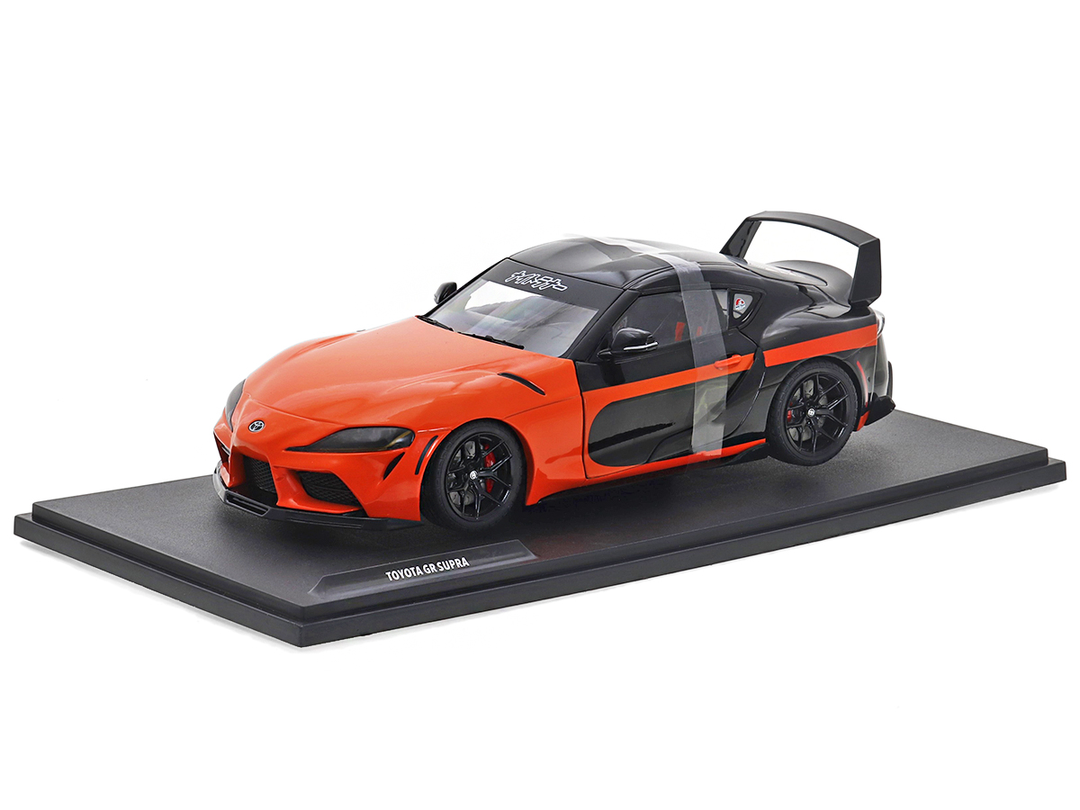 Toyota GR Supra 2024 1:18 Solido Laranja - 19 anos! Loja on-line