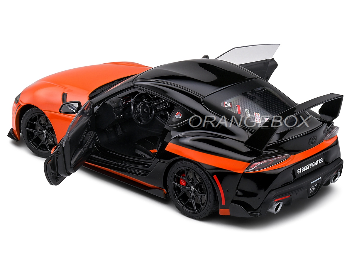 Toyota GR Supra 2024 1:18 Solido Laranja - 20 anos! Loja on-line