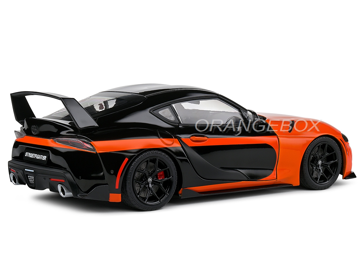 Toyota GR Supra 2024 1:18 Solido Laranja - 19 anos! Loja on-line
