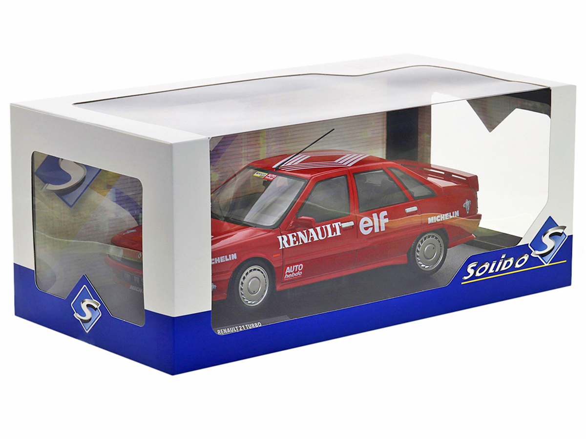 トイガン R21 Renault 21 Turbo Ph1 Record de Vitesse 1988 1:18 Solido - 20 anos