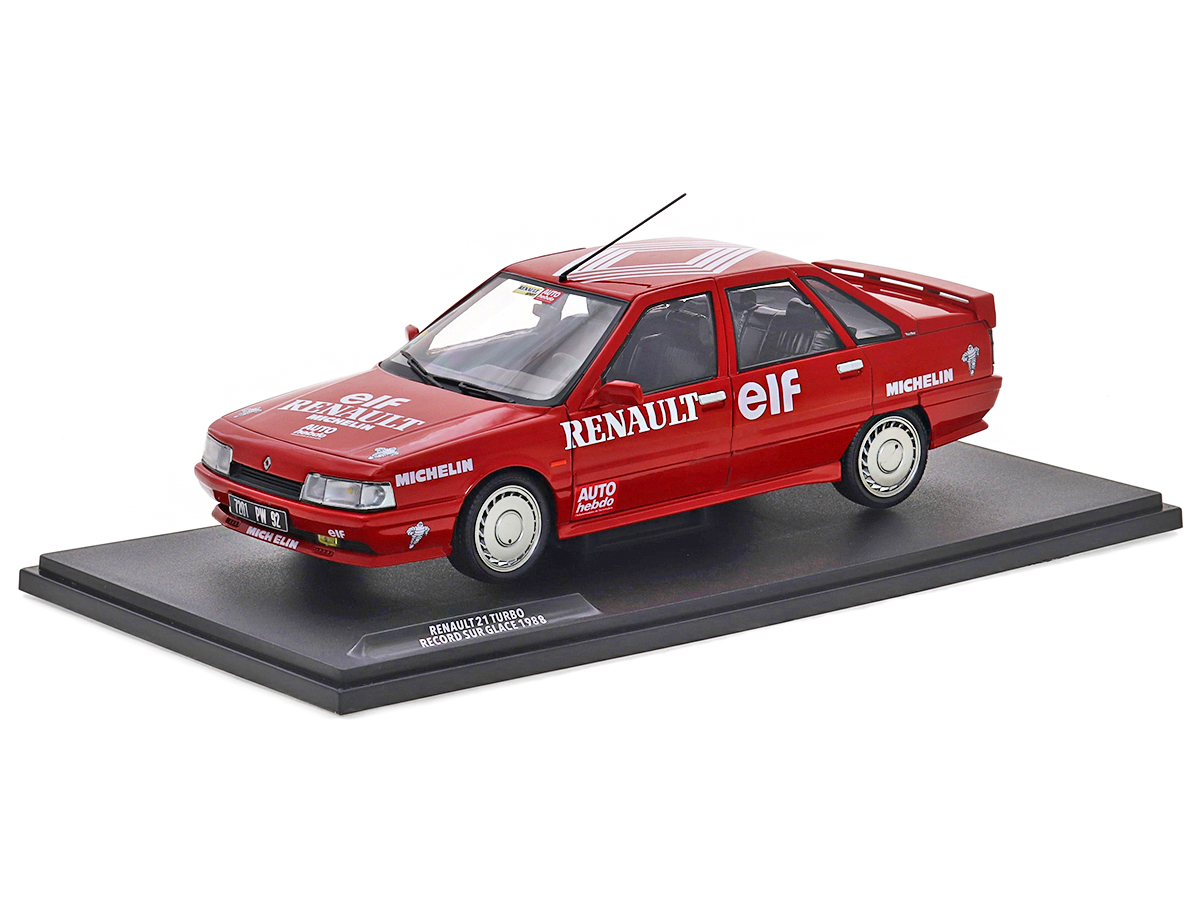 トイガン R21 Renault 21 Turbo Ph1 Record de Vitesse 1988 1:18 Solido - 20 anos