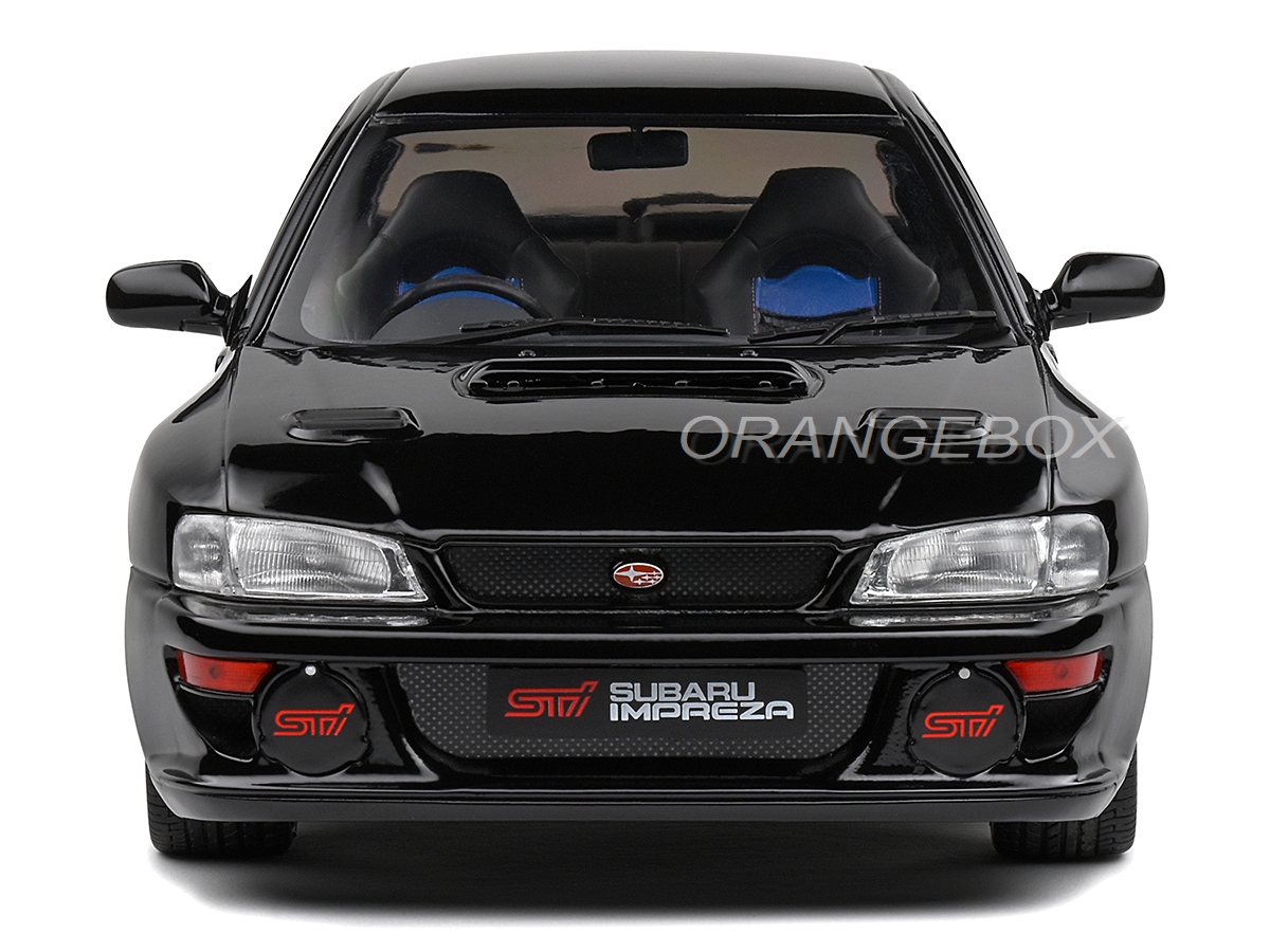 Subaru Impreza 22B 1998 1:18 Solido Preto - 20 anos! Loja on-line