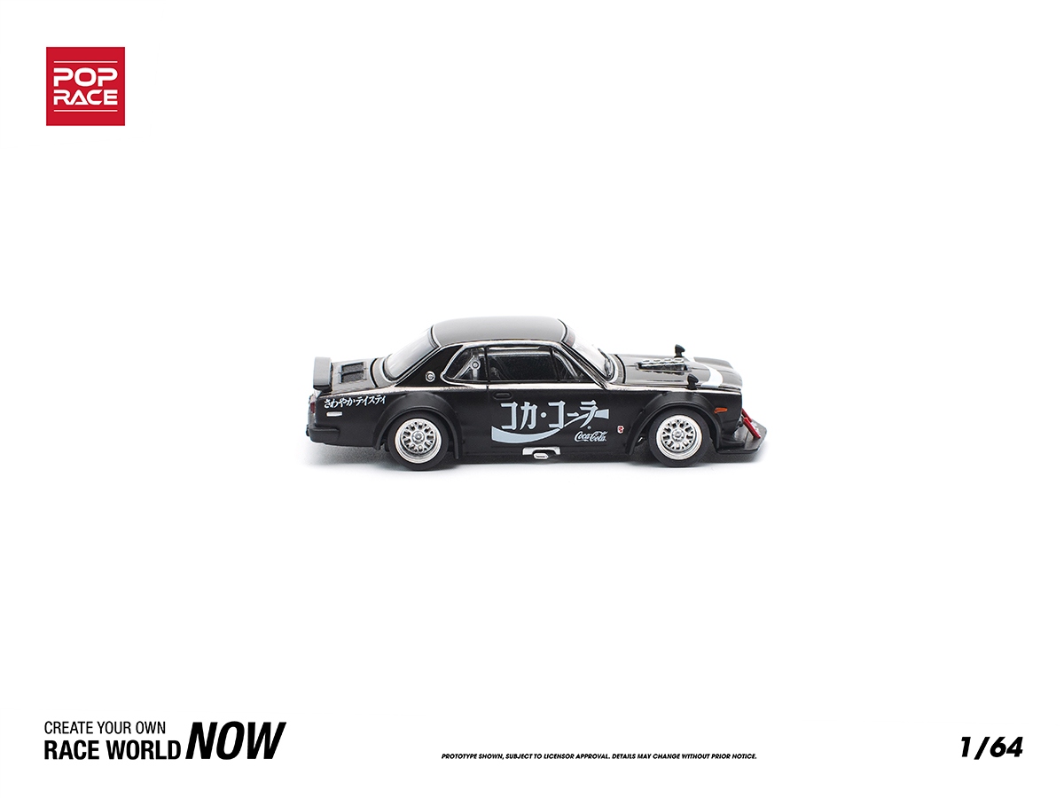 Nissan Skyline GT-R Drift (HAKOSUKA) Coca-Cola 1:64 POP RACE - 20