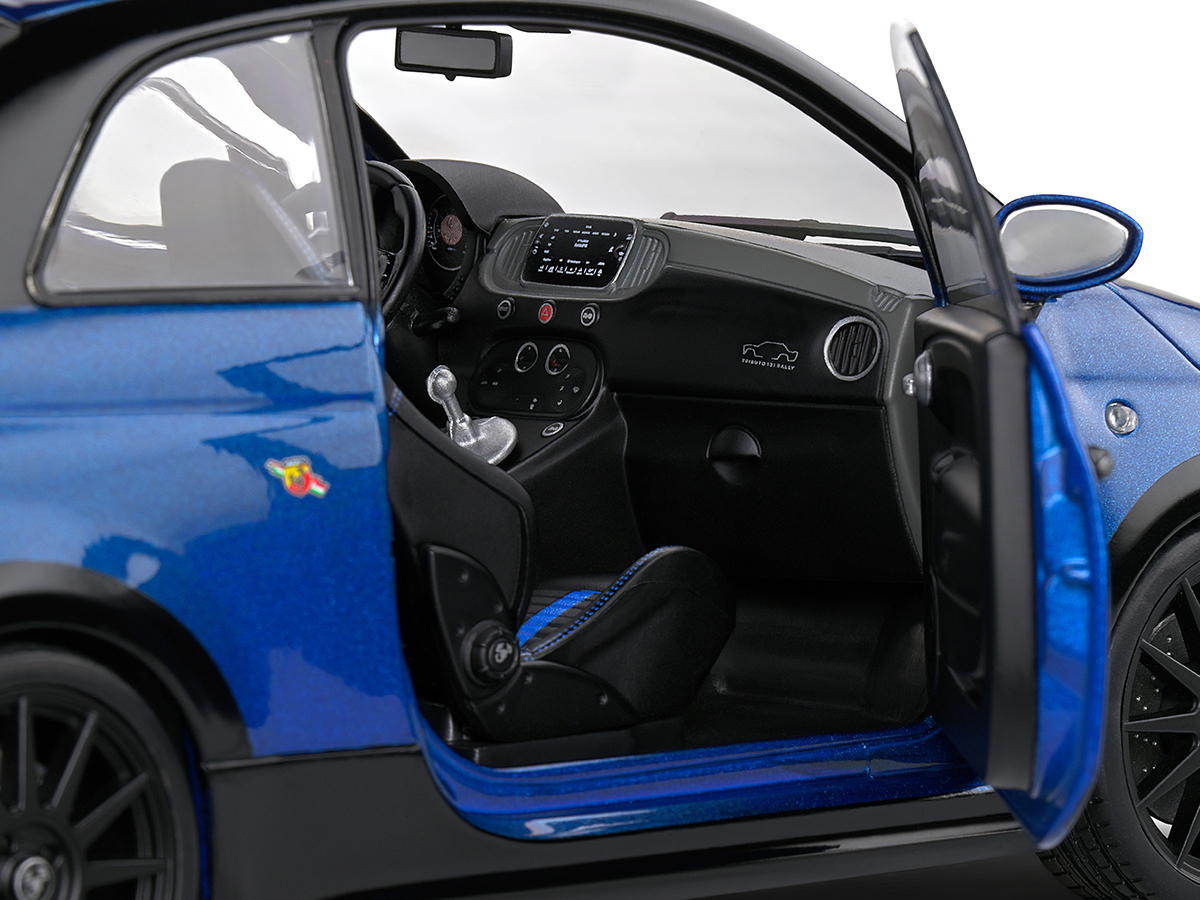 Fiat 695 Abarth Tribute Fiat 131 2022 1:18 Solido Azul - 20 anos