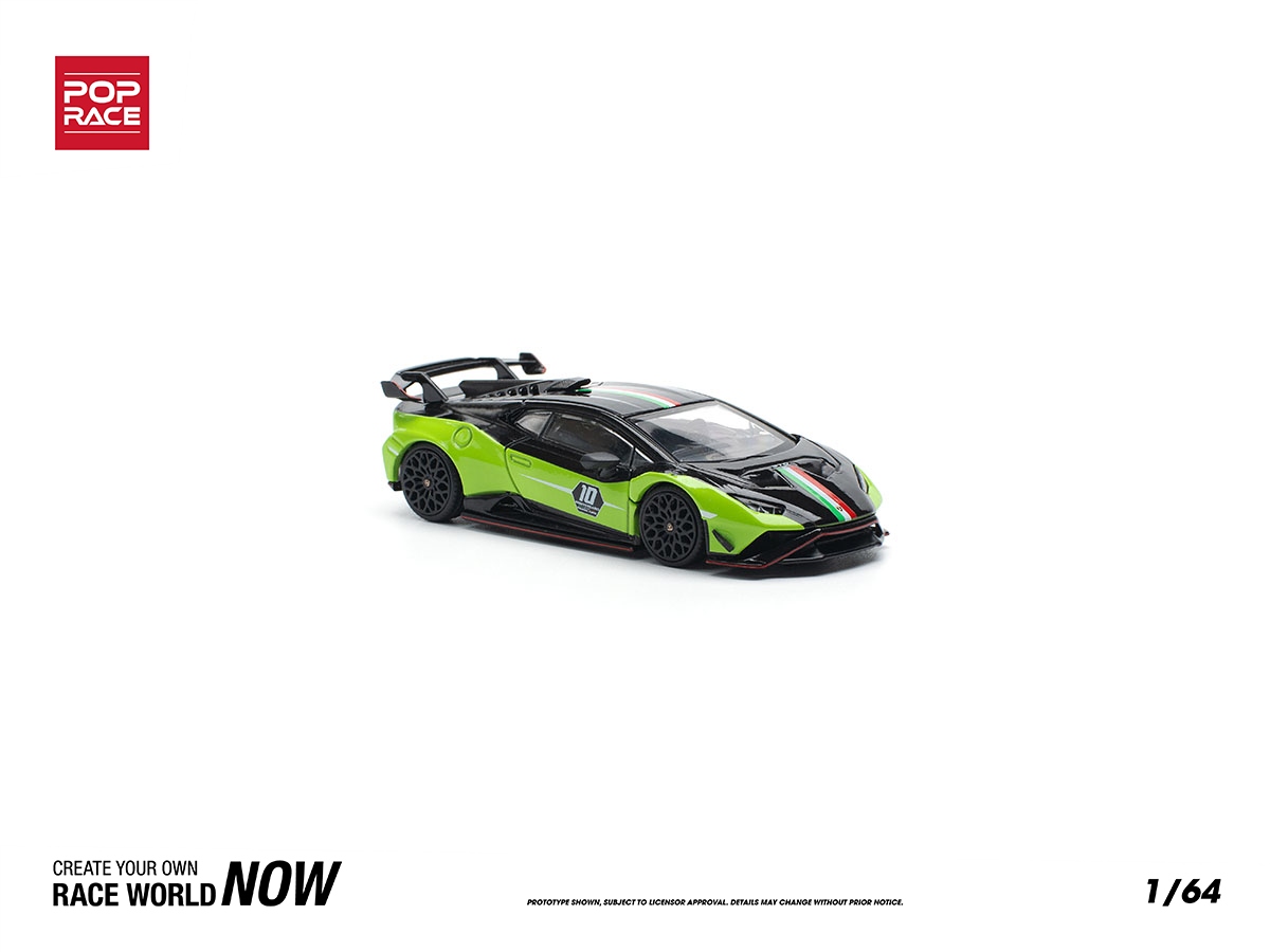 ポコ Lamborghini Huracan STO (LP640-2) 10° Aniversário 1:64 POP RACE