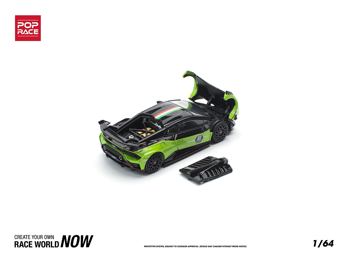 Lamborghini Huracan STO (LP640-2) 10° Aniversário 1:64 POP RACE