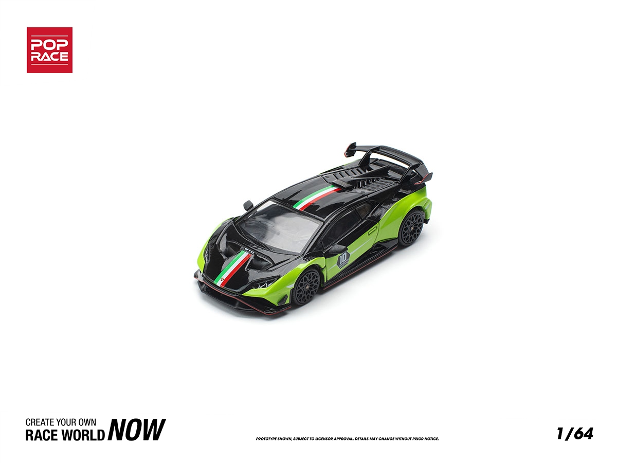 Lamborghini Huracan STO (LP640-2) 10° Aniversário 1:64 POP RACE