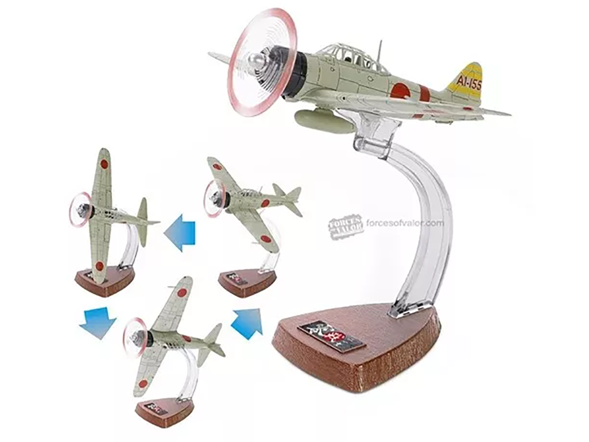 Avião IJN Mitsubishi A6M2b Model 21 Zero (Pearl Habour 1941) 1:72