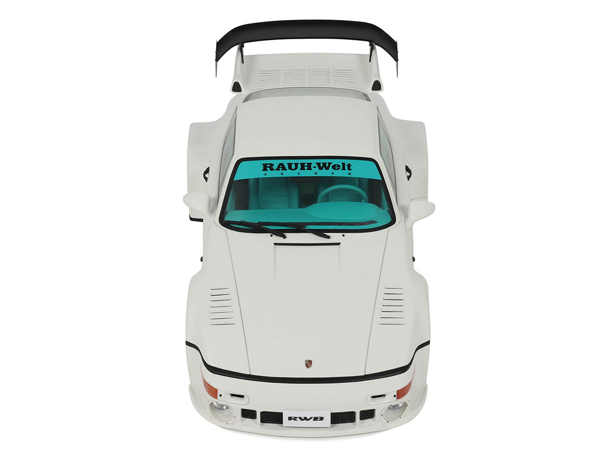 Porsche RWB RWBA Grand Prix 2023 1:18 GT Spirit Branco - 20 anos