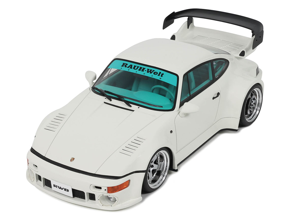 Porsche RWB RWBA Grand Prix 2023 1:18 GT Spirit Branco - 20 anos