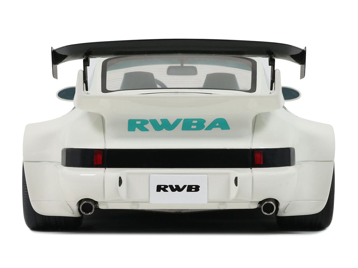 Porsche RWB RWBA Grand Prix 2023 1:18 GT Spirit Branco - 20 anos