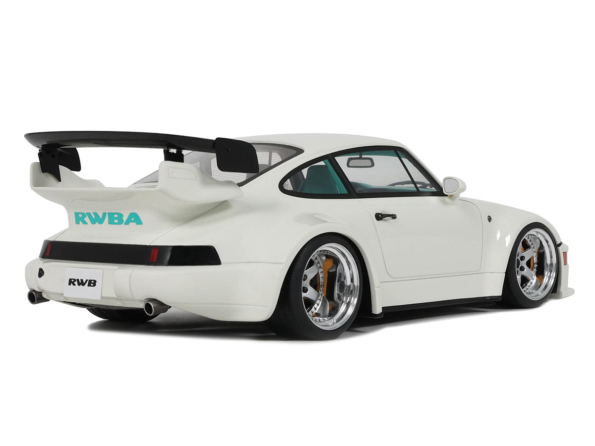 Porsche RWB RWBA Grand Prix 2023 1:18 GT Spirit Branco - 20 anos