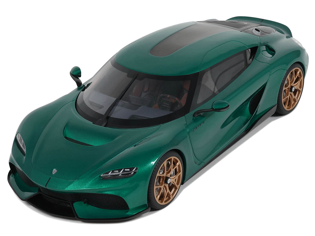 GT SPIRIT 1/18 ケーニグセグ ジェメラ Gemera グレー 箱付 Koenigsegg Gemera 2024 1:18 GT Spirit Verde - 20 anos! Loja on