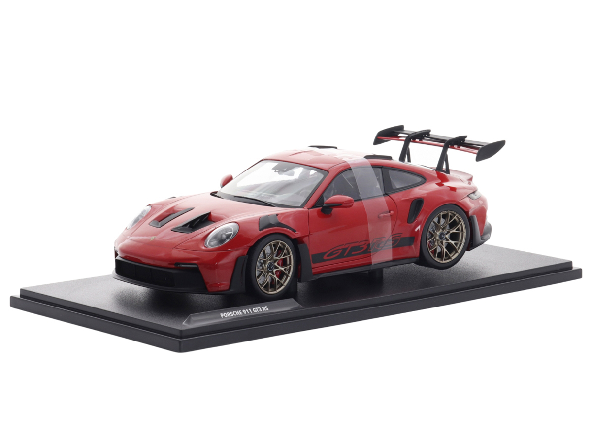 Porsche 911 (992) GT3 RS Coupe 2024 1:18 Solido Vermelho - 20 anos