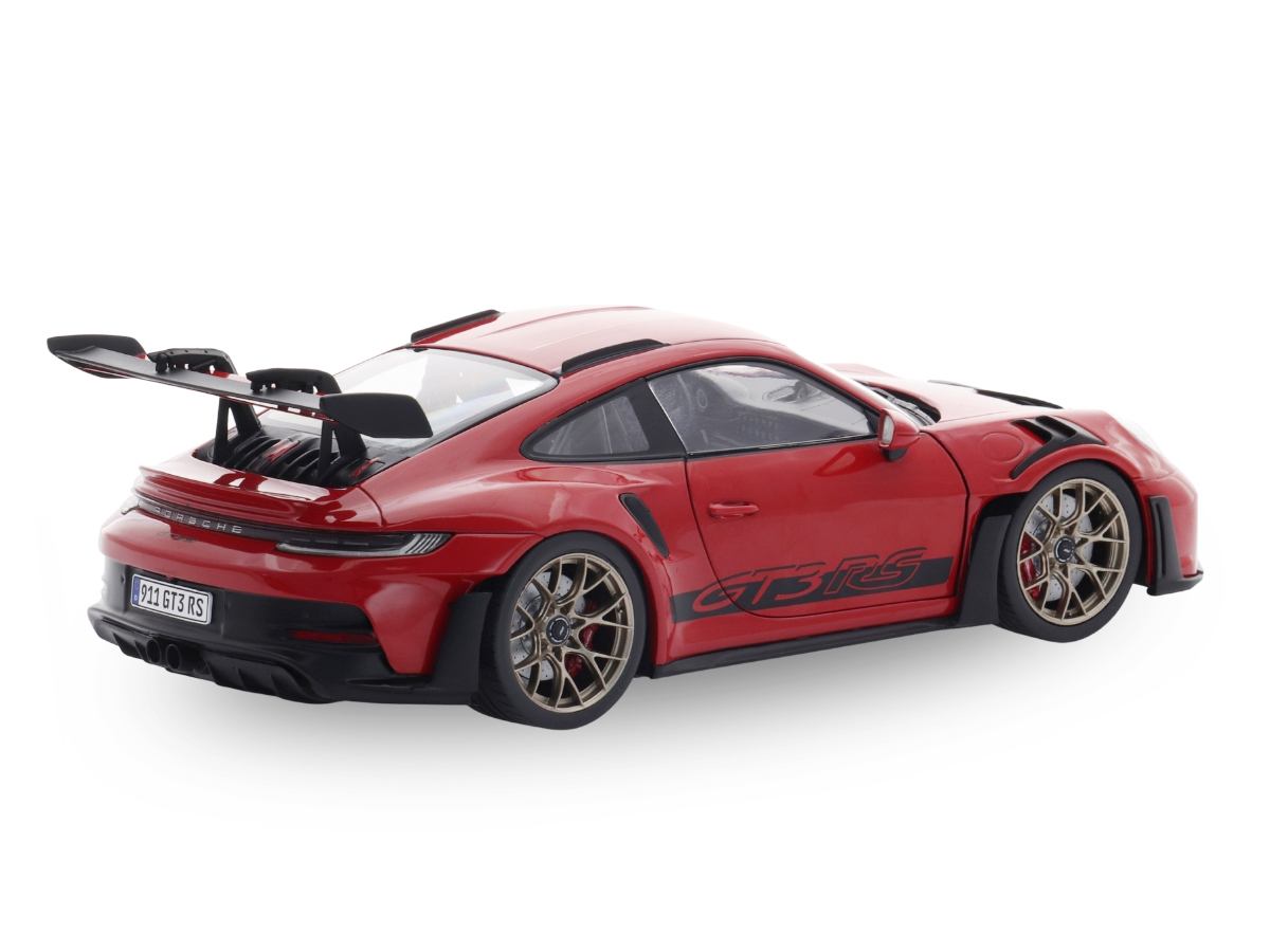 Porsche 911 (992) GT3 RS Coupe 2024 1:18 Solido Vermelho - 19 anos
