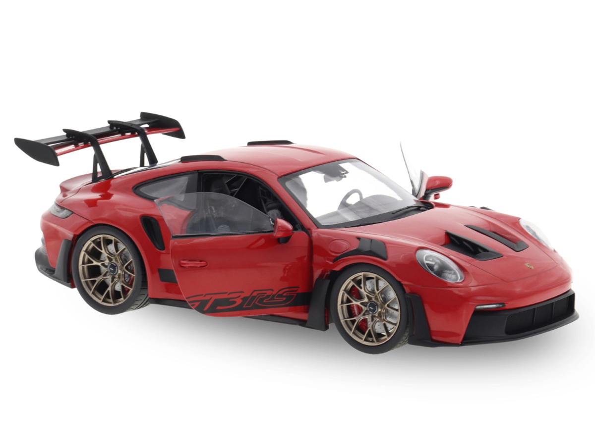 Porsche 911 (992) GT3 RS Coupe 2024 1:18 Solido Vermelho - 20 anos