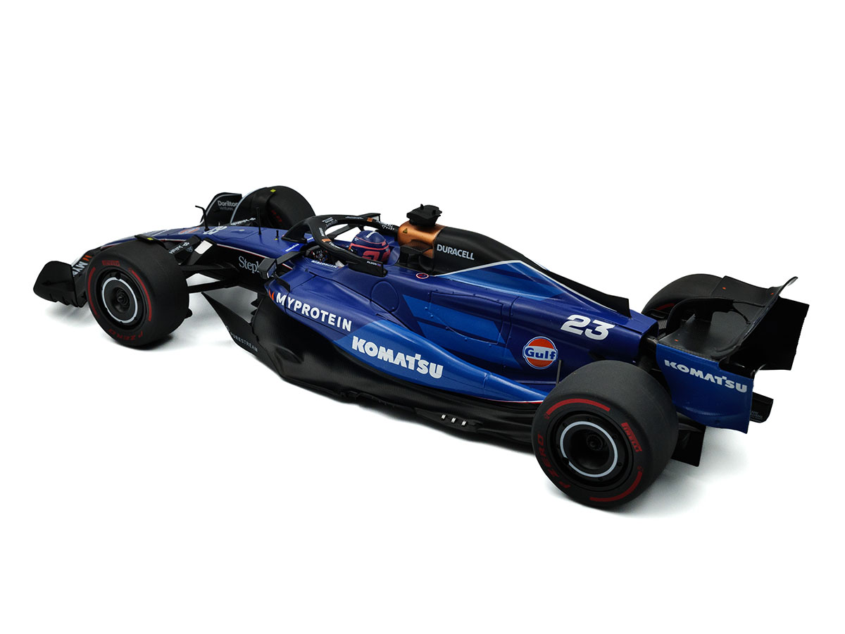 Fórmula 1 Williams FW46 Alex Albon GP Arábia Saudita 2024 1:18