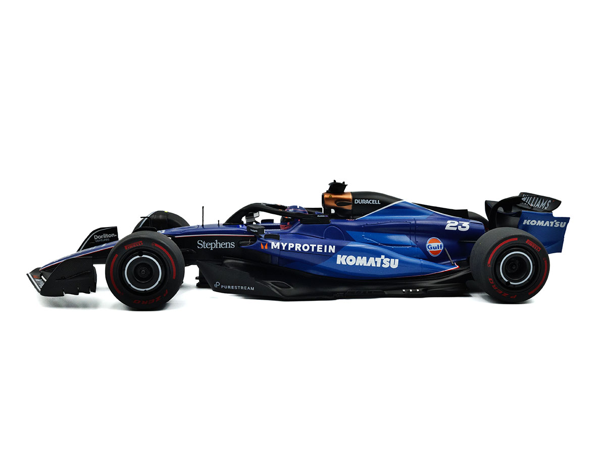 Fórmula 1 Williams FW46 Alex Albon GP Arábia Saudita 2024 1:18