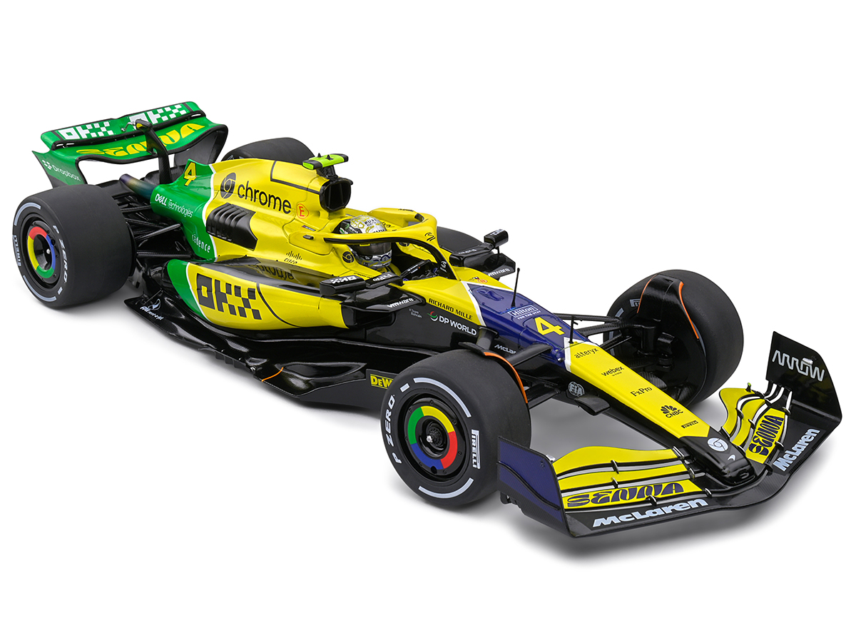 Ayrton Senna Tribute Fórmula 1 McLaren MCL38 Lando Norris GP