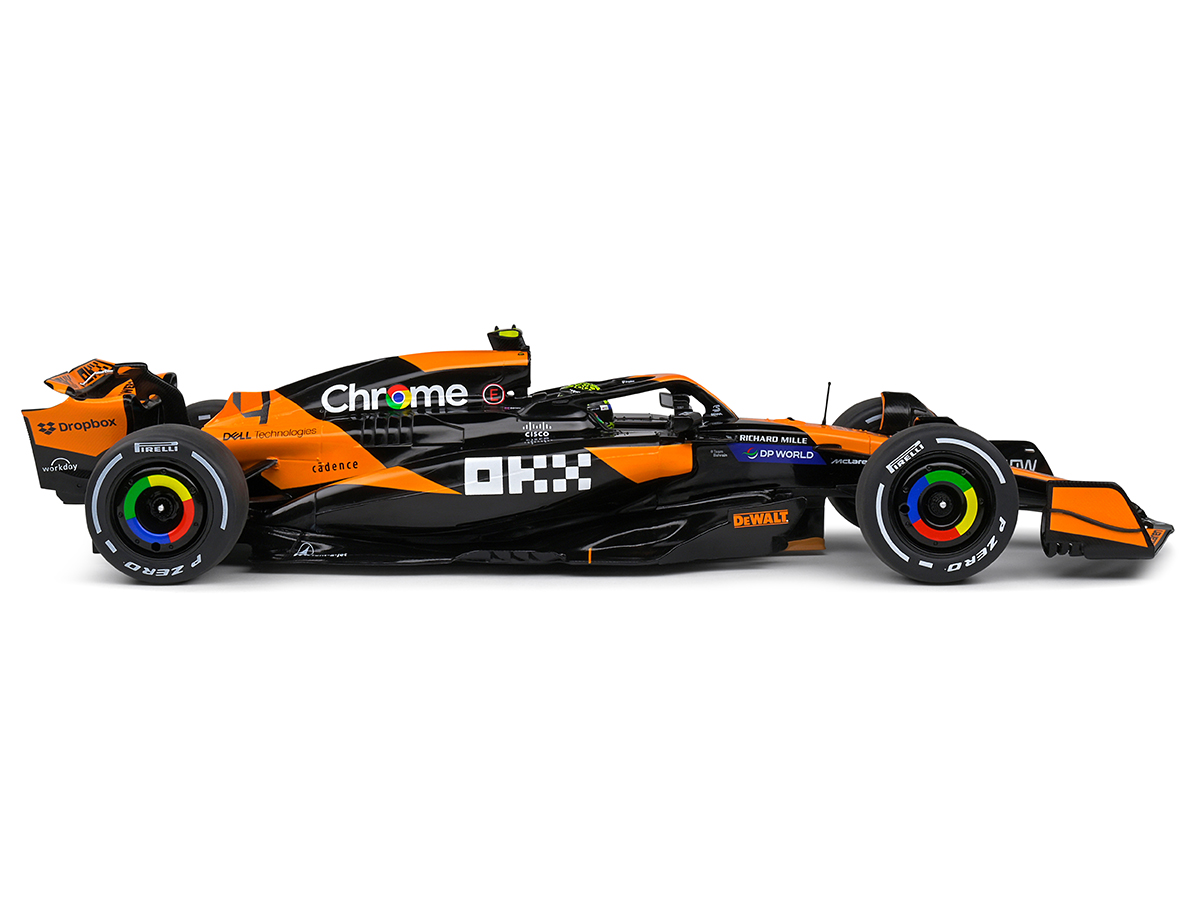 スパーク 1/18 MCL38 マイアミGP 2024 ノリス Fórmula 1 McLaren MCL38 Lando Norris GP Miami 2024 1:18 Solido