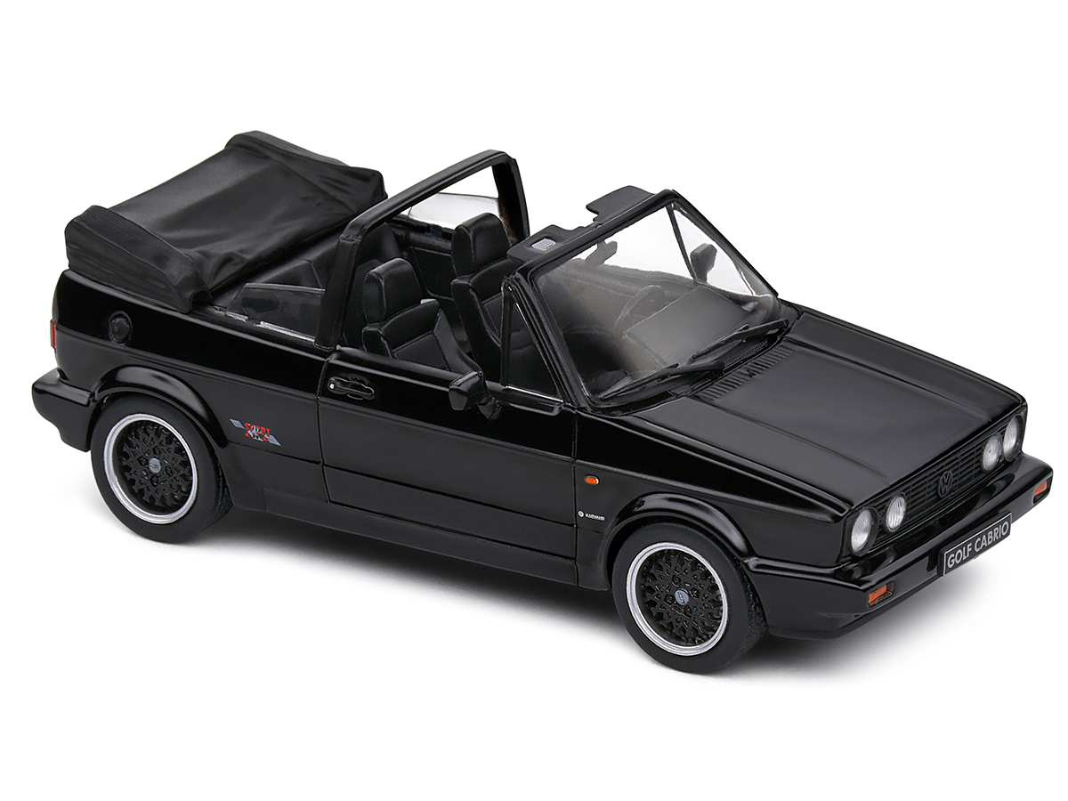 Volkswagen Golf MKI Convertible Sportline 1992 1:43 Solido Preto