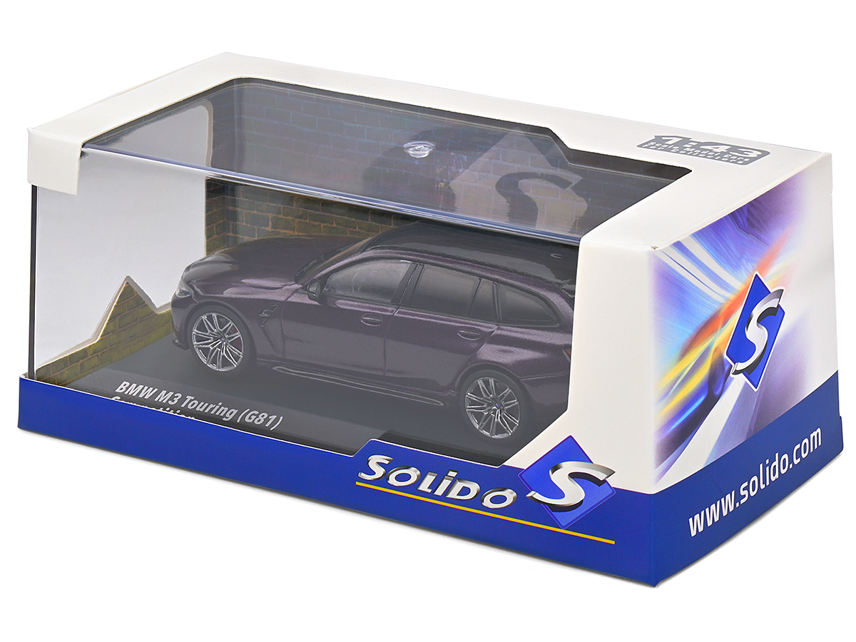 MINICHAMPS  M3 Coupé 1/43 パープル BMW G81 M3 Touring 2023 1:43 Solido Purple - 20 anos! Loja on-line