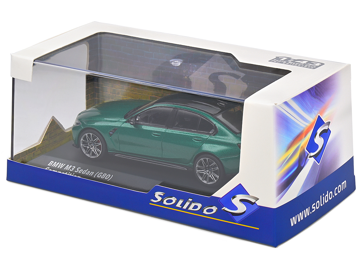 BMW G80 M3 2023 1:43 Solido Verde - 20 anos! Loja on-line de