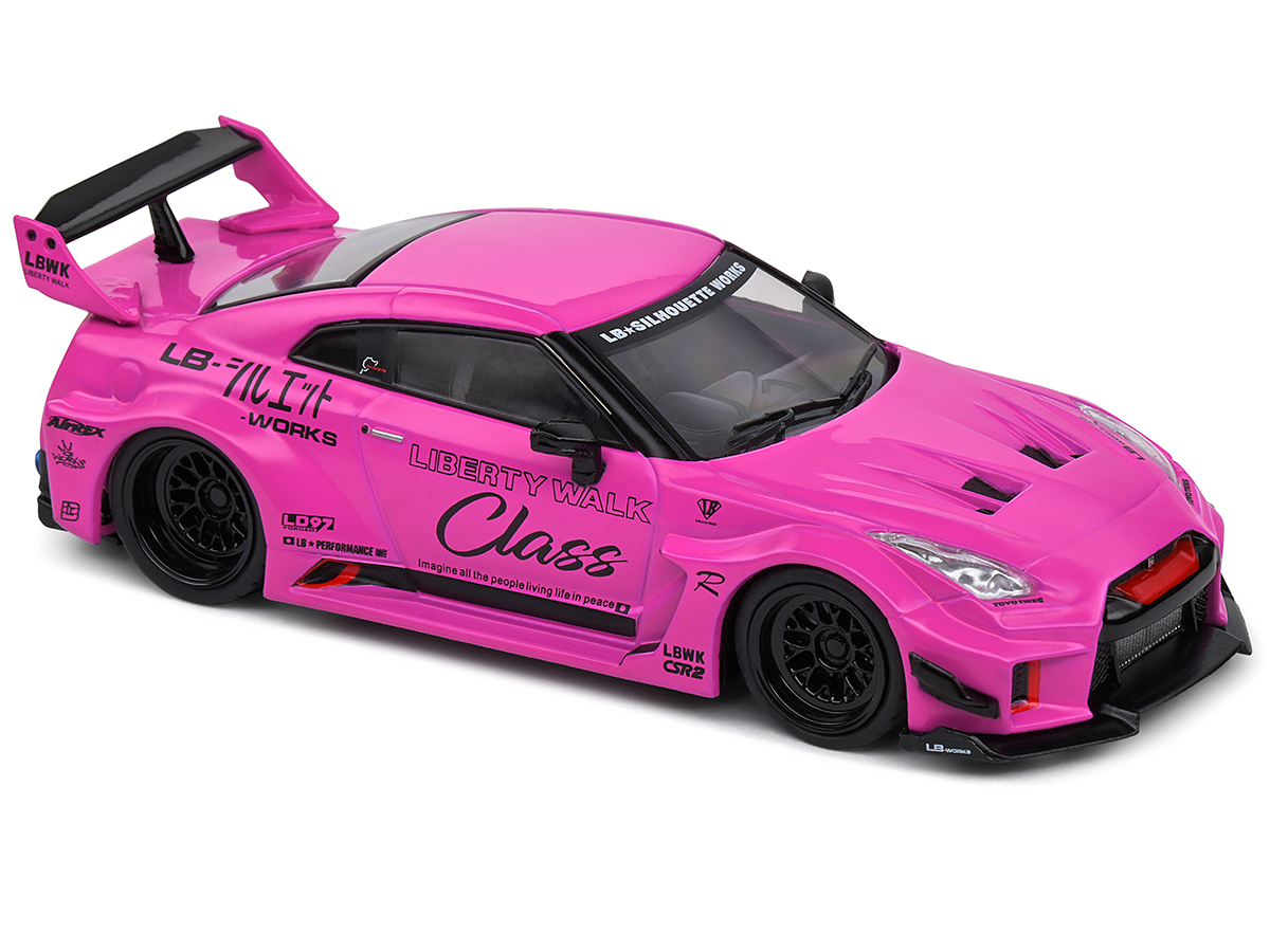 Nissan GTR35 Liberty Walk LBWK Silhouette 2019 1:43 Solido Purple
